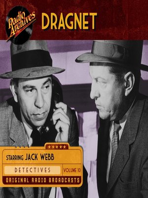 cover image of Dragnet, Volume 10